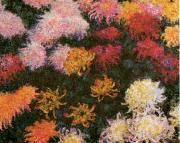 Claude Monet Chrysanthemums  sd Norge oil painting reproduction